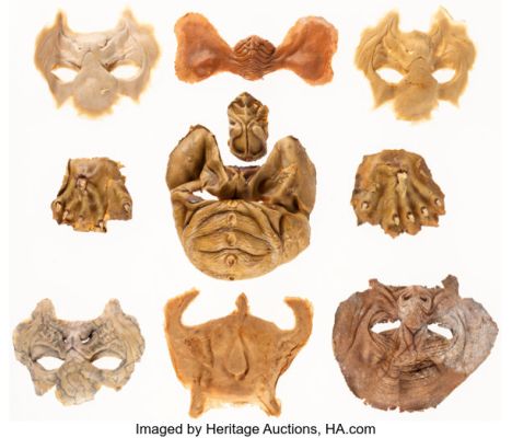 Star Trek Franchise (Paramount TV, 1987-2005), Brent Spiner "Data", Alice Krige "Borg Queen", Jeri Ryan "Seven of Nine" and Others Collection of (100 +) Prosthetic Makeup Appliances. (Total: 2 Items)