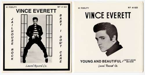 Lot of Two Elvis Presley Prop 45 Sleeves From the Film "Jailhouse Rock" | Gotta Have Rock and Roll