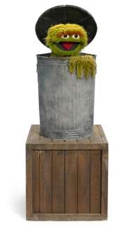 Sesame Street "Oscar the Grouch" display | Bonhams