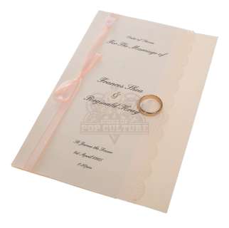 Legend – Reggie Kray’s Wedding Ring & Wedding Order of Service – A81 | Icons of Pop Culture