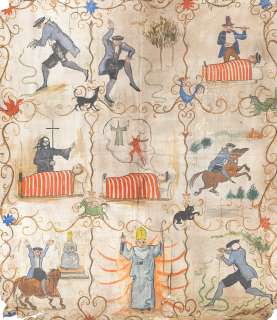 Black Magic: A large hand painted canvas hanging made for the set of Black Magic, United Artists, 1949, | Bonhams