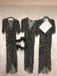 "Superhero Show - Season 5 Ep. 14" - #6 Hero - Group of 3 Mid length AFRM Dresses & Mary Jane Shoes | Direct Liquidation