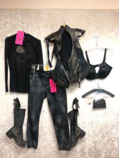 "Superhero Show - Season 6 Ep. 15"- #13 Hero - Complete ’Iconic’ outfit - incudes vest (MTO - bronze | Direct Liquidation