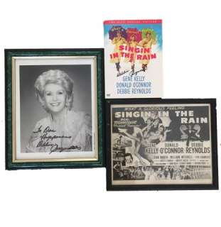 Singing in the Rain 2-disc special edition signed by Debbie Reynolds | Premiere Props
