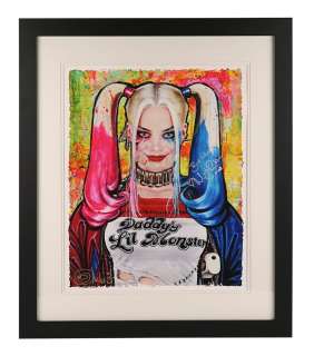 SUICIDE SQUAD (2016) - Lot 806 - Limited-Edition Olivia De Berardinis Harley Quinn Print Autographed by Margot Robbie