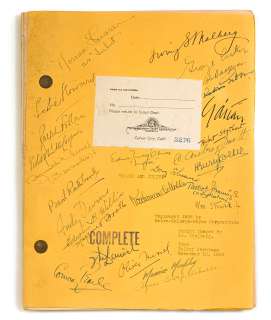 Lot 37 - A cast-signed Romeo and Juliet script