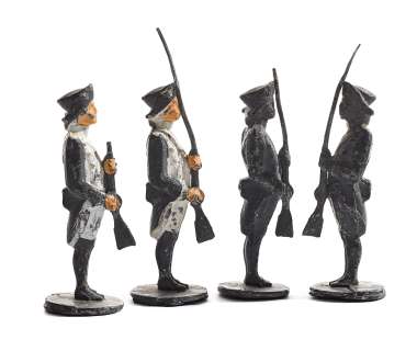 4 lead soldiers from Marie Antoinette | Bonhams