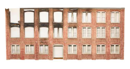 A 4D Man burned building facade | Bonhams