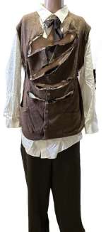Lot 410 - Warehouse 13 (2009–2014) - Mr. Keeler (Jeffrey R. Smith) 4-Piece Distressed Costume