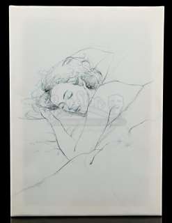 Marvel’s Jessica Jones (Tv Series) | Oscar Arocho’s Sketch of Jessica Jones Sleeping | Propstore