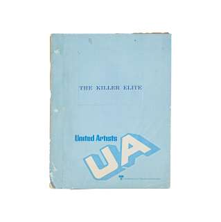 Bo Hopkins "Jerome Miller" Annotated Shooting Script for The Killer Elite. | Bonhams