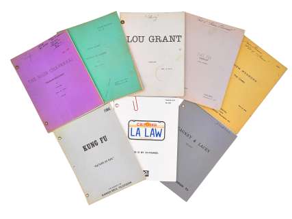 A Large James Gammon Film and Television Script Archive | Bonhams