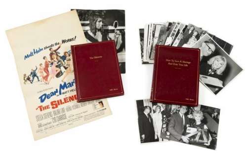 Lot 195 - DEAN MARTIN THE SILENCERS AND HOW TO SAVE A MARRIAGE AND RUIN YOUR LIFE ORIGINAL SCRIPTS