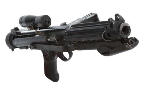Original screen used hero E-11 Stormtrooper Blaster from Star Wars: Episode IV - A New Hope. | Profiles in History