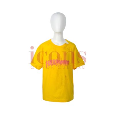 Lot 52 - The Goldbergs (TV) - Adam Goldberg’s (Sean Giambrone) Dirty Hero Hulkmania Shirt - 63-52 | Icons of Pop Culture