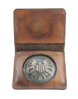 Marvel‘s Agents of S.H.I.E.L.D. - Lot 228 - Phil Coulson‘s Screen-Matched Framework S.H.I.E.L.D. Badge
