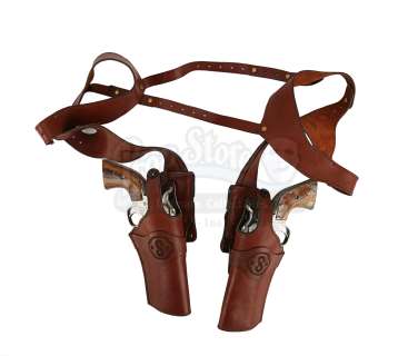 KINGSMAN: THE GOLDEN CIRCLE (2017) - Lot 449 - Whiskey‘s (Pedro Pascal) Stunt Ruger Revolvers and Holster