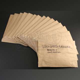 Hannibal - Lot 419 - SEASON 2 EPISODE 3: "HASSUN" Leonard Brauer‘s (Shawn Doyle) Envelope Set