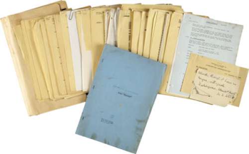 Billy Wilder Double Indemnity Production Archive, Including Script with Alternate Ending. | Heritage