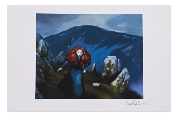 ’’Brave’’ Limited Edition Artwork by Steve Pilcher Given to Crew of the Film | Nate Sanders