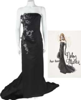 Nolan Miller Designed Black Satin Gown for Ann-Margaret.... | Heritage