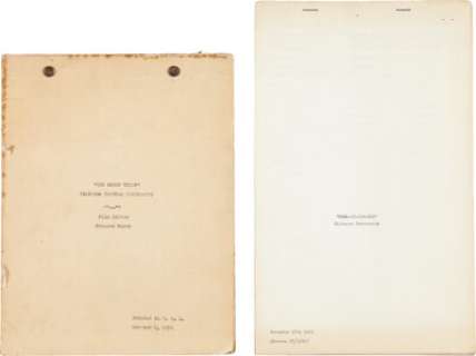 A Group of Scripts, 1930s-1960s. | Heritage