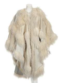 JOAN COLLINS DYNASTY FUR AND LEATHER CAPE | Julien’s