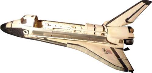 Space Shuttle "Challenger" Large Precise Screen Used Scale Model from Disney Circle-Vision Portraits of Canada | Heritage