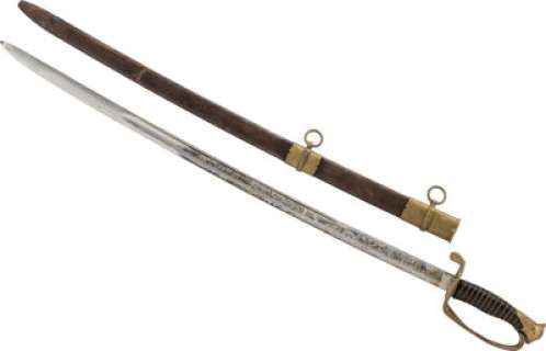 Glory (Tri-Star, 1989), Matthew Broderick "Col. Robert Gould Shaw" Hero Sword.