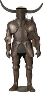Jabberwocky (Python Films, 1977), David Prowse "Black Knight" Armor on Life-Size Figure Display.