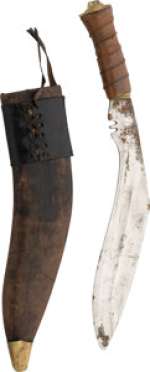 Bronn (Jerome Flynn) Hero Khukuri Dagger and Sheath from Game of Thrones (HBO® Original 2011-2019, Season 1).
