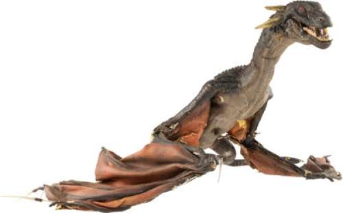 Daenerys Targaryen (Emilia Clarke) Baby Drogon Maquette from Game of Thrones (HBO® Original 2011-2019, Season 3).