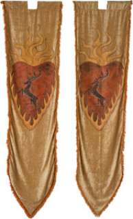 Stannis Baratheon (Stephen Dillane) Group of (9) Banners from Game of Thrones (HBO® Original 2011-2019). (Total: 9 Items)