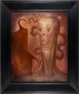 Chet Zar - "The Pink Scream" Painting Original Art (2007). | Heritage