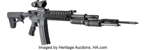 CRM (Civic Republic Military), Hero Pneumatic Frontliner Rifle from The Walking Dead: World Beyond (AMC 2020-2021). | Heritage