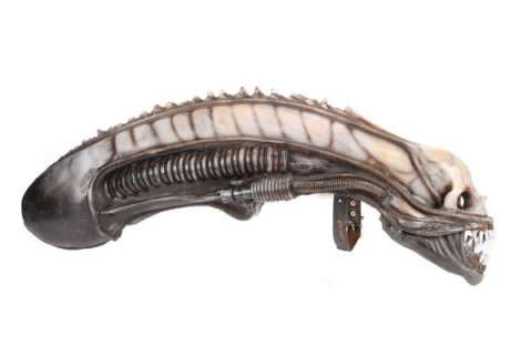 Lot 905 - Original Alien Creature head by H.R. Giger from Alien