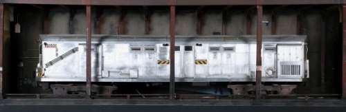 Lot 1065 - Miniature New York Subway Car & Platform - Money Train