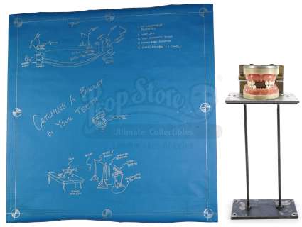 Mythbusters | Episode "Helium Football" (2006, E47): Fake Teeth with Episode Blueprint | Propstore