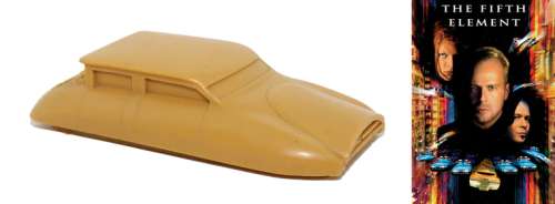 The Fifth Element Production Used Flying Car Reference Model for CGI Artists - 1997 | SWAU