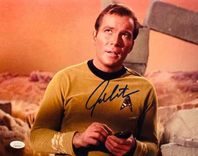 Star Trek | Star Trek - William Shatner (Captain Kirk) - Autograph, Photo, Signed, with Coa JSA | Catawiki