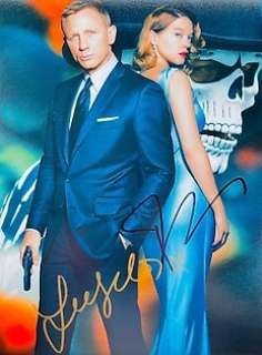 James Bond 007: Spectre - James Bond 007: Spectre - Double signed by Daniel Craig and lea seydoux, with COA