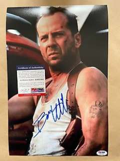 Die Hard with a Vengeance | Die Hard with a Vengeance - Signed by Bruce Willis (John McClane) - with PSA/DNA Certification - No Reserve! | Catawiki