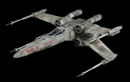 Star Wars: Return of the Jedi (1983) | Light-up ILM X-wing Filming Miniature | Propstore