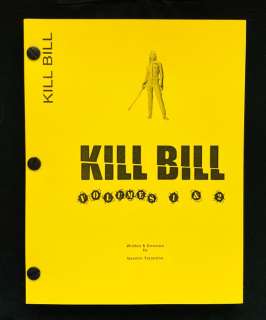 Kill Bill | Kill Bill - Tarantino - Volume 1 & 2 - Original Script Copy from the Production Company. | Catawiki