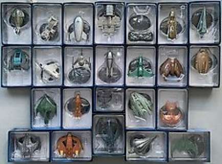 Star Trek | Star Trek - 24 Starships of the Official Star Trek Collection [2014-2018] - Eaglemoss | Catawiki