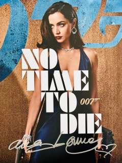 James Bond 007: No Time To Die - Ana De Armas (Paloma), signed with COA | Catawiki