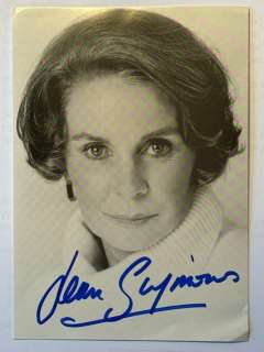 The Thorn Birds - Jean Simmons (1929-2010), personally signed photocard