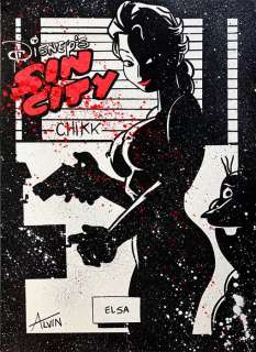 Alvin Silvrants (1979) - Disney’s Sin City - Elsa & Olaf
