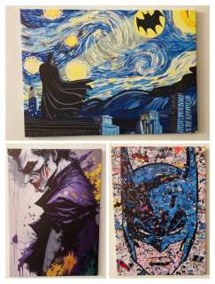 JACON M. ART - BATMAN Vs JOKER - Batman vs Joker triptych | Catawiki