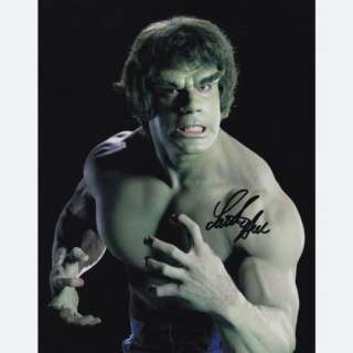 The Incredible Hulk - Signed by Lou Ferrigno (The Hulk) | Catawiki